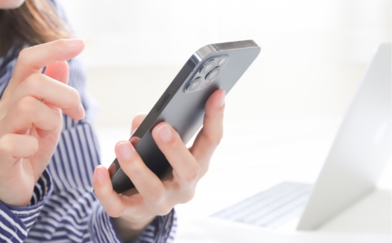 スマホで会員登録